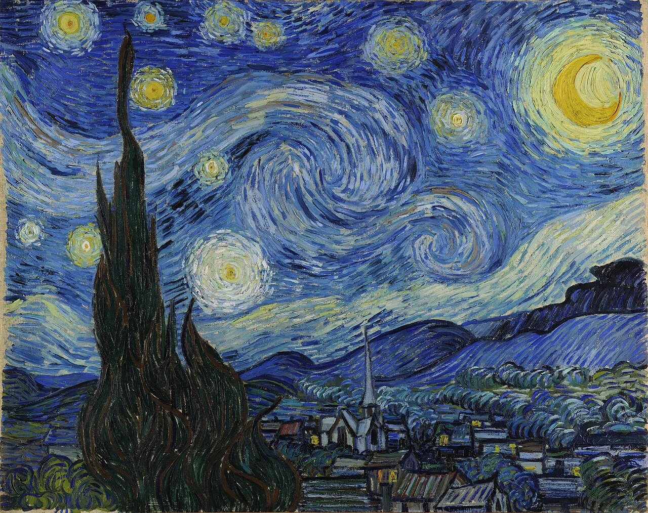 La Noche Estrellada original